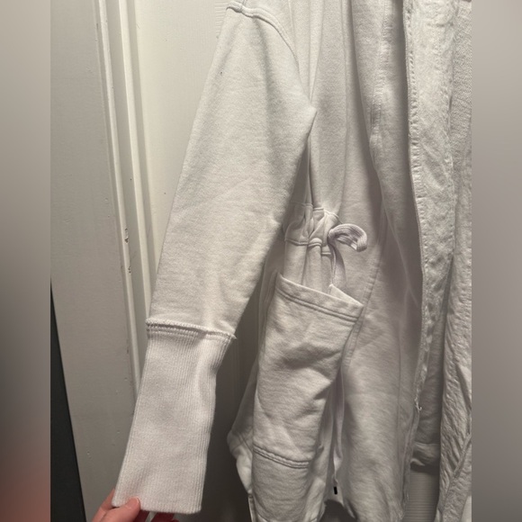 Free People Oversized Small Hooded Cardigan Jacket - Picture 2 of 11